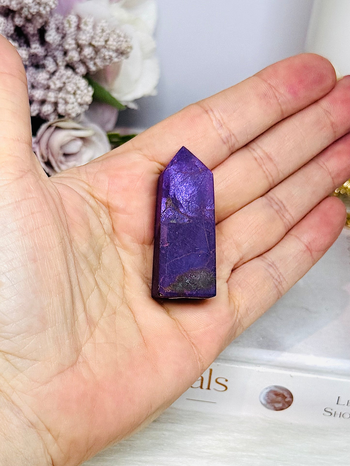 Natural Purpurite Point | Tower 5cm