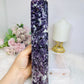 High Grade Purple Mica Tower 29cm 1.38KG