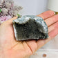 Natural Green Amethyst Cluster Freeform 7cm
