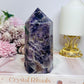 Large Dream | Chevron Amethyst Chunky Tower | Generator 13cm 652g
