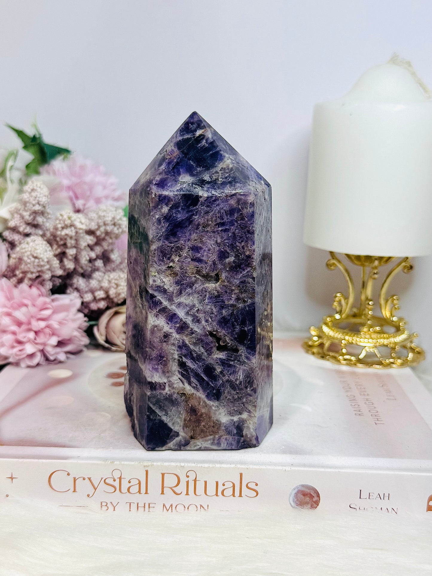 Large Dream | Chevron Amethyst Chunky Tower | Generator 13cm 652g