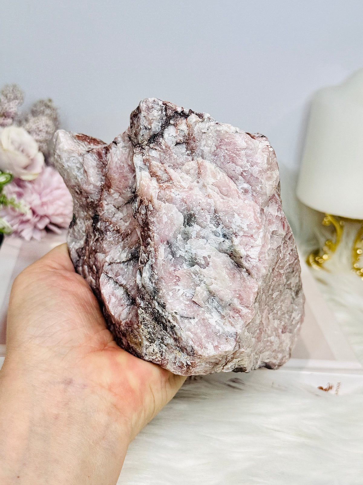 Huge Natural Petalite Specimen 1.2KG