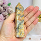Crazy Lace Agate Tower 11cm