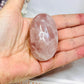 Rose Quartz Palm Stone