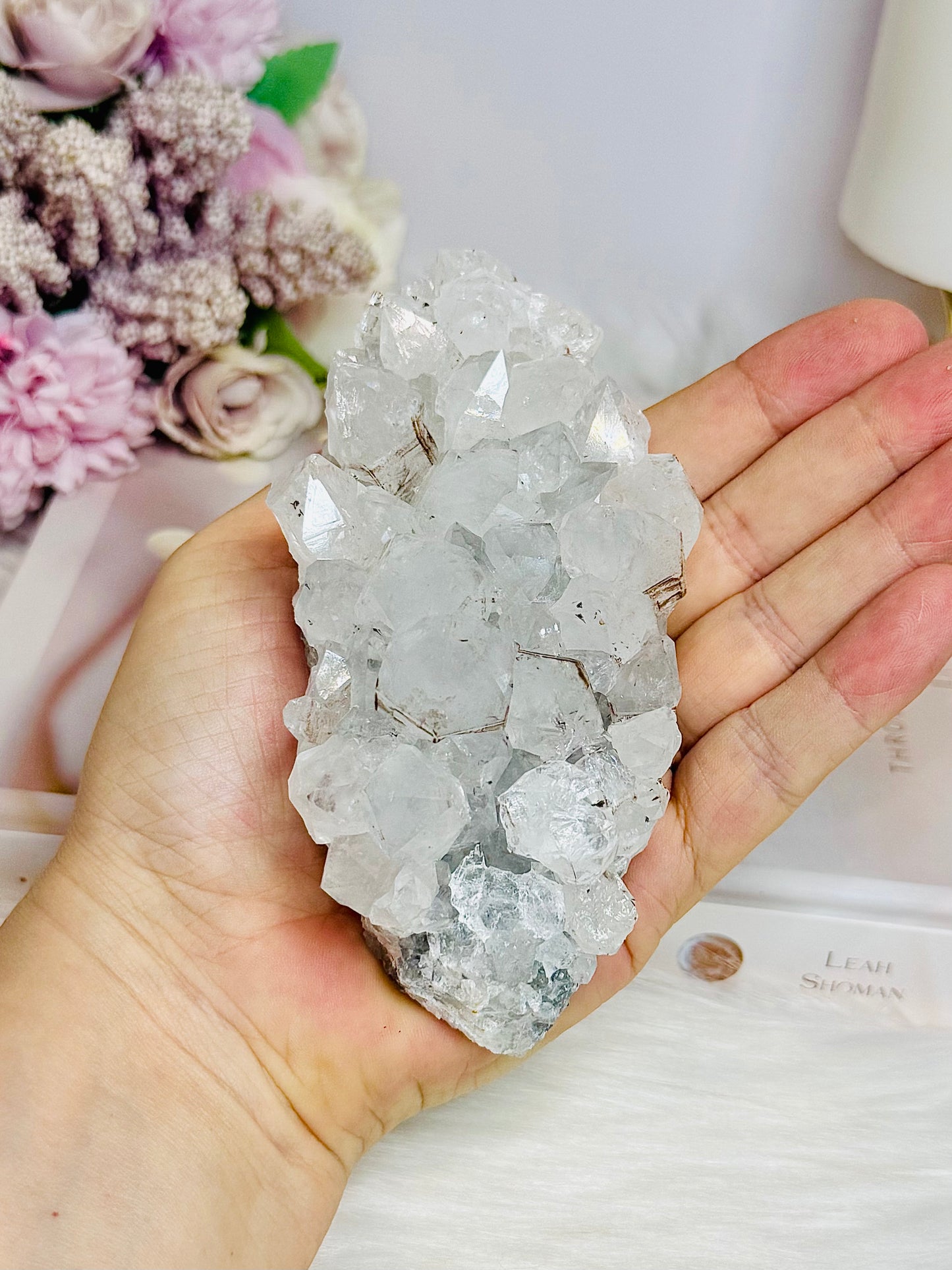 Natural Apophyllite Cluster Specimen 12cm 309g