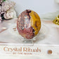 Picture Jasper Palm Stone (stand is display only)