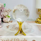 Clear Quartz Sphere On Stand 171g