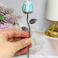 Blue Hemimorphite Forever Rose 15cm