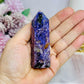AAA Grade Charoite Tower 9cm
