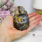 Root Fluorite Carved Skull 8cm 323g