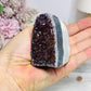 Galaxy Amethyst Base Cut Cluster 6.5cm 180g