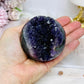 Large Druzy Amethyst Sphere on Stand 359g