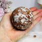 Druzy Jasper Sphere on Stand 409g