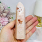 Pink Amethyst Druzy Tower 12cm