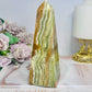 Green Onyx Chunky Tower | Obelisk 15cm 571g