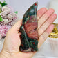 Blood Stone Carved Fairy 12cm
