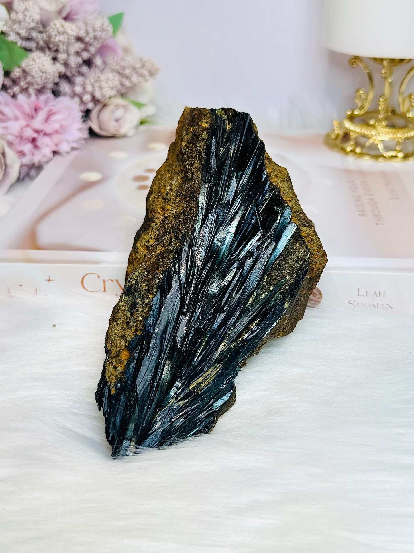 A Collectors Piece ~ Rare Large Vivianite Specimen 14cm 548g