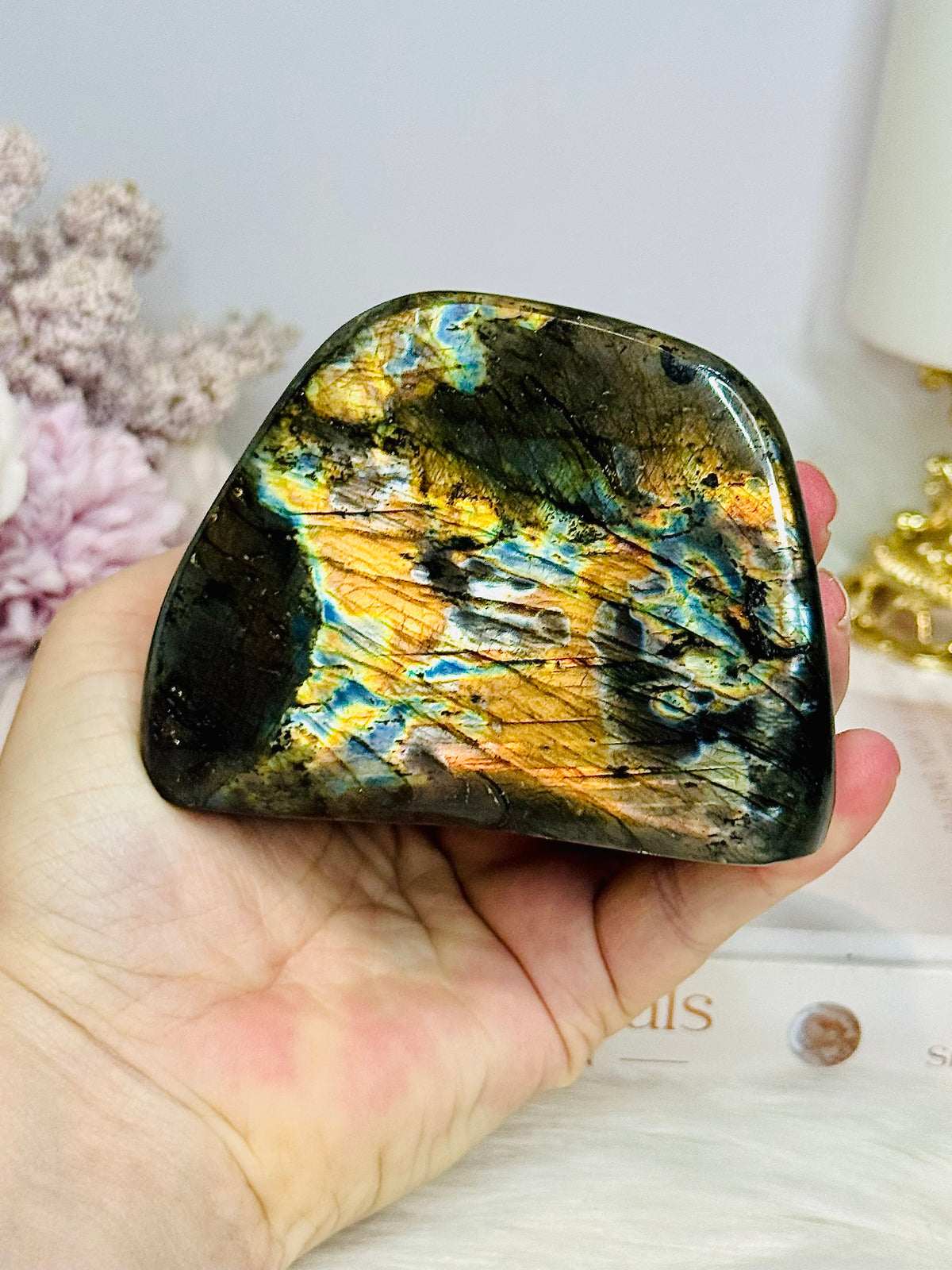Chunky Large Labradorite Freeform 372g