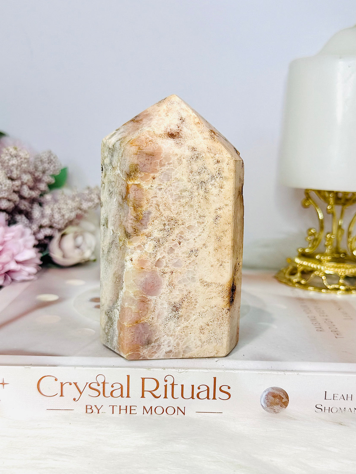 Chunky Pink Amethyst Druzy Tower 11cm 460g