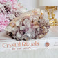 Large 542gram Natural Druzy Pink Amethyst Freeform