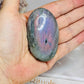 Large Labradorite Palm Stone with Pink & Purple Flash