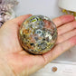 Plum Blossom Jasper Sphere on Stand 301g