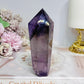 Phantom Amethyst Wand | Tower 11.5cm With Rainbows