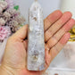 Druzy Flower Agate Tower 12.5cm