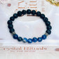 Beautiful Sodalite with Lava Bead Bracelet in Gift Bag