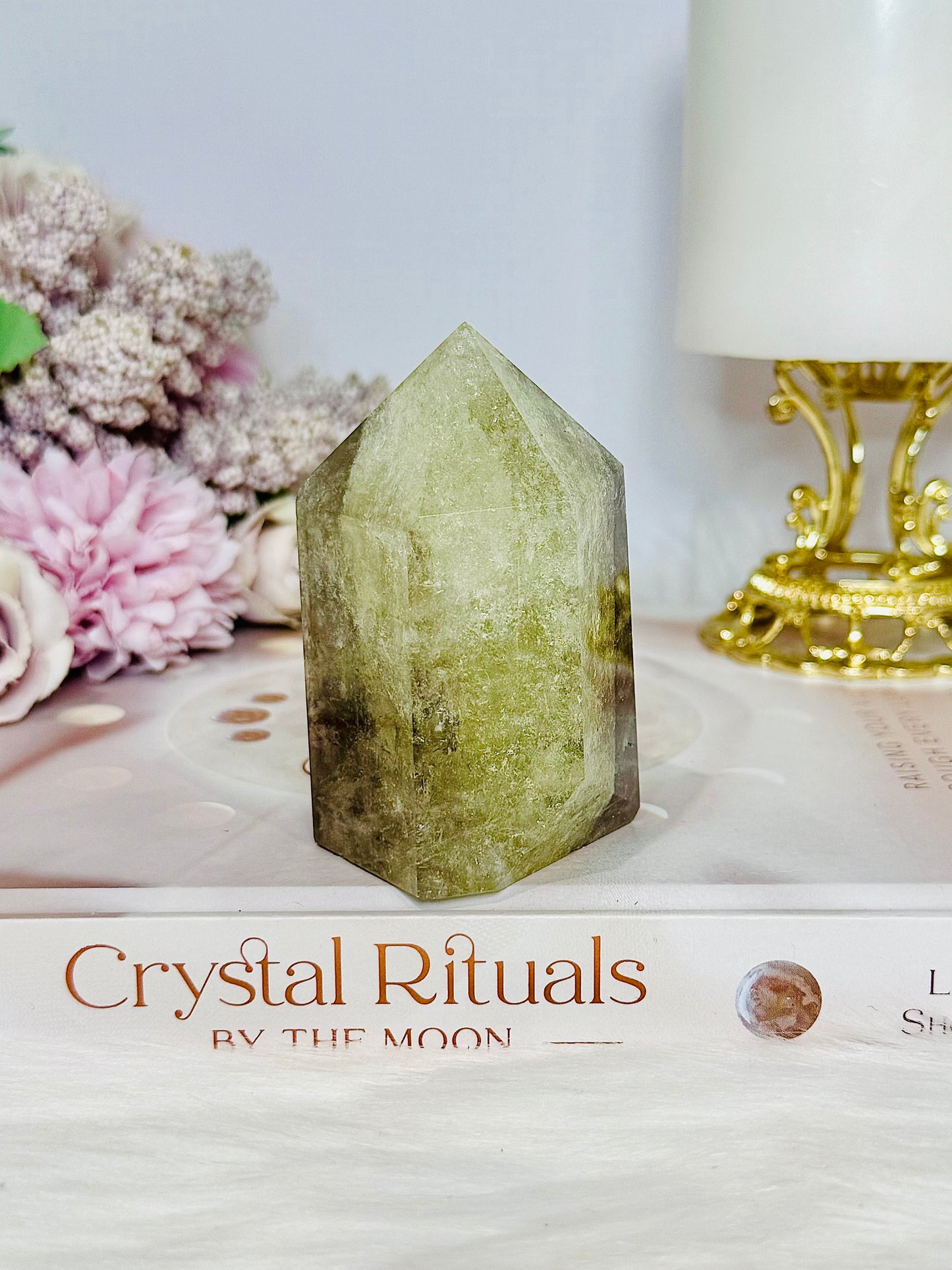Smokey Citrine Chunky Tower 8cm