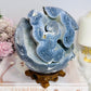 Huge Rare Natural Blue Coral Fossil Sphere 2.16KG