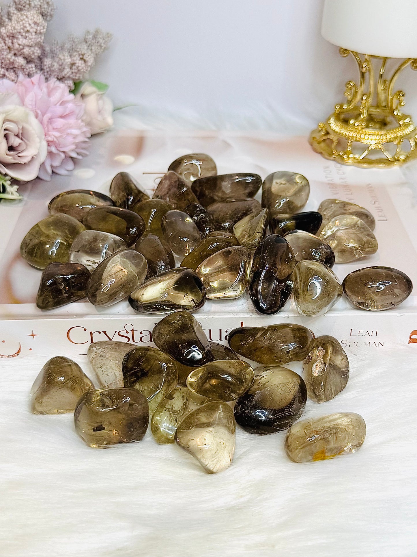 Smokey Citrine Tumble Stones $5 each