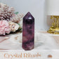 Purple Fluorite Tower 8.5cm