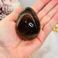 Unique Smokey Quartz Carved Polished Egg 172grams on Stand