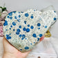 Large K2 Granite with Azurite Freeform 17cm 944g