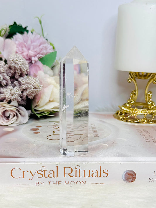 High Grade Clear Quartz Tower 9cm