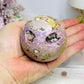 Large Natural Phosphosiderite Sphere On Stand 278g