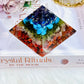 Stunning Large Resin Chakra Pyramid