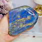 Incredibly Gorgeous Large Polished Labradorite Freeform with Amazing Flash 624grams