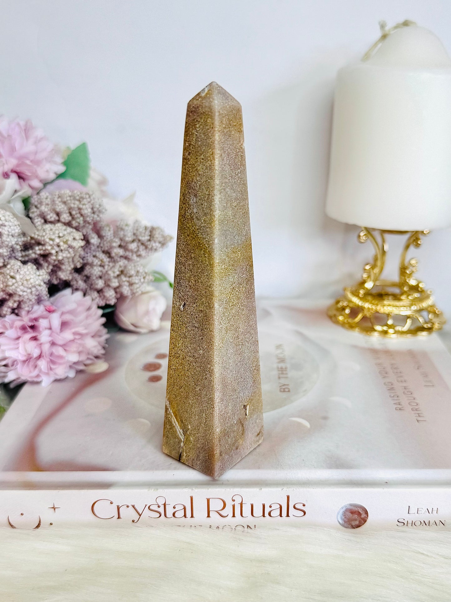 Pink Amethyst Obelisk | Tower 13.5cm