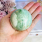 Beautiful Natural Variscite Sphere On Stand 381grams