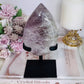 Polished Chunky Amethyst Flame | Freeform on Stand 17cm 683g