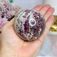Pink Tourmaline Large Sphere On Stand 386g