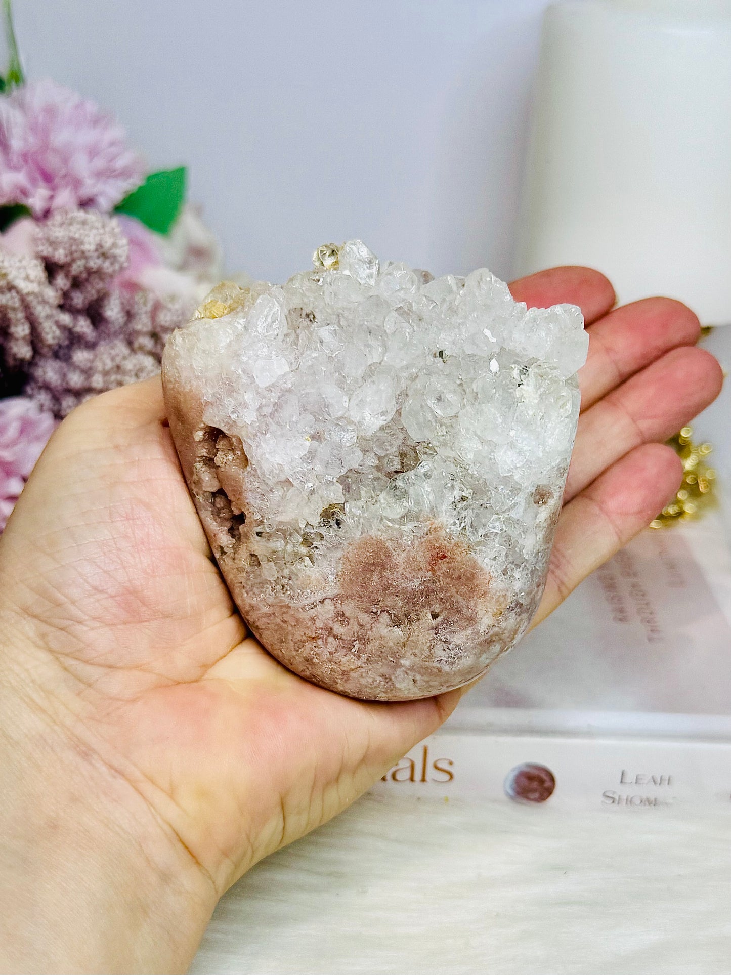 Pink Amethyst Natural Freeform 395g