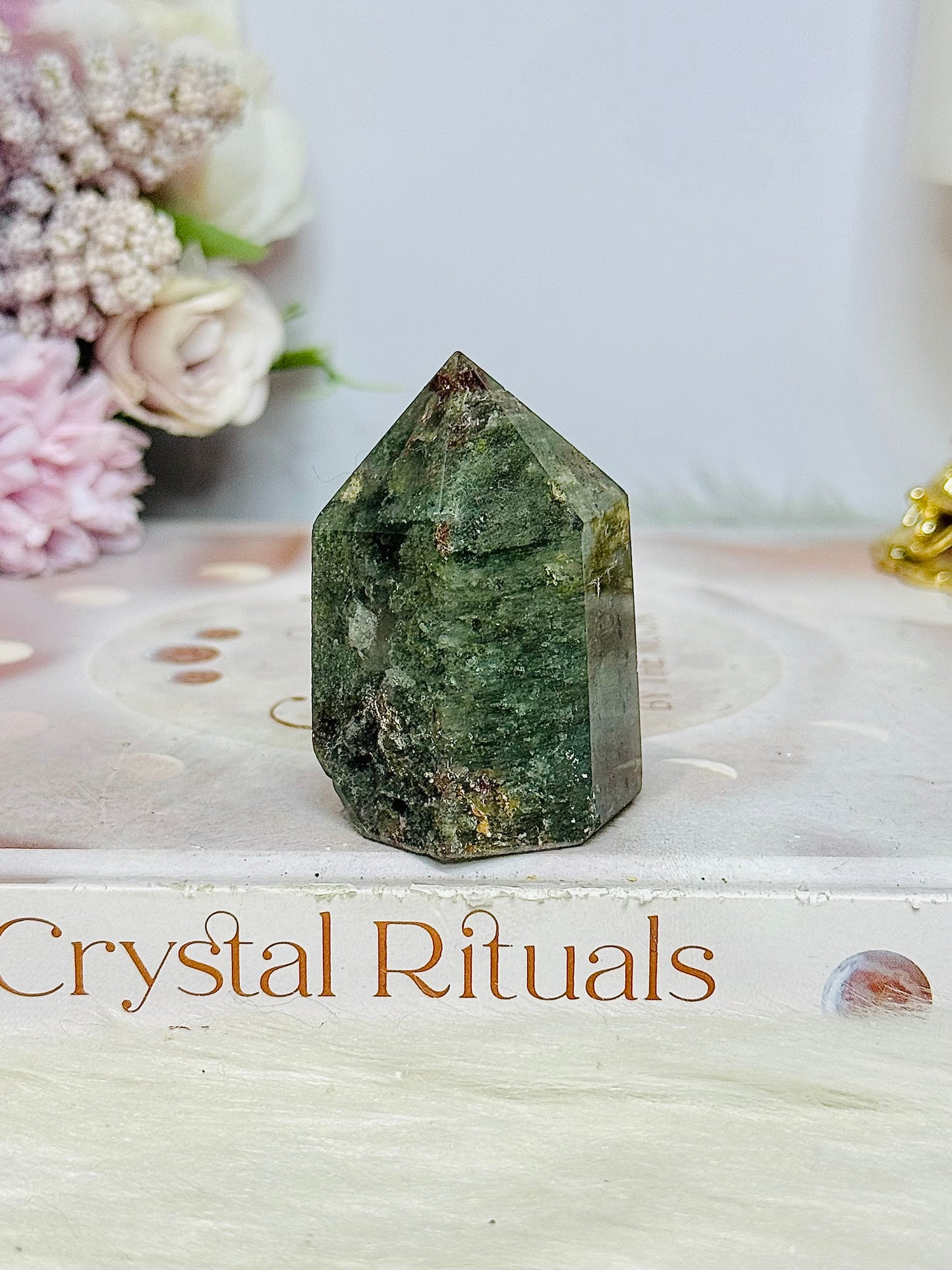 Garden Quartz | Lodolite Chunky Tower 6cm