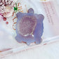 Absolutely Gorgeous Druzy Agate Turtle Carving 10.5cm