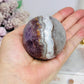 Large Crazy Lace Agate Sphere on Stand 293g