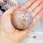 Rare Phosphosiderite Sphere On Stand 246g