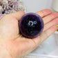 High Grade Purple Fluorite Sphere on Stand 203g