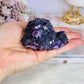 Incredible High Grade Deep Purple Natural Fluorite Specimen 7cm